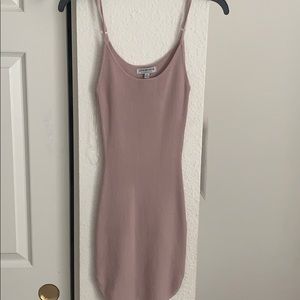 Mauve body con dress